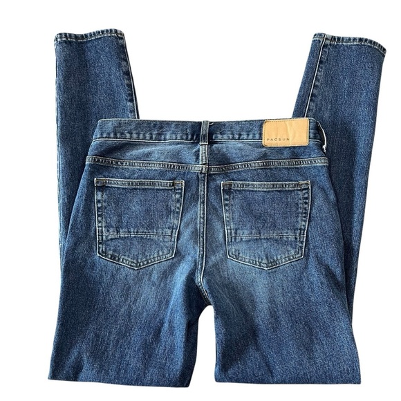 PacSun Jeans Men’s 30x31* Stacked Skinny Medium Indigo Wash Denim - Picture 3 of 9
